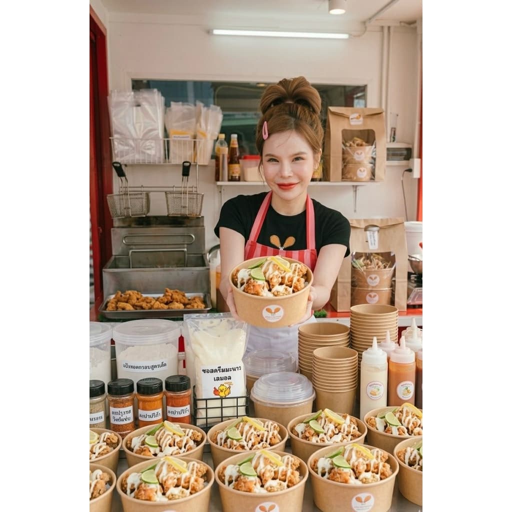 “ครีมซอสเลมอน ราดไก่กรอบ 2สูตรลับร้านดังน้ำผึ้งมะนาว/ซอสเลมอล ขนาด250ก/500ก รูปที่ 6