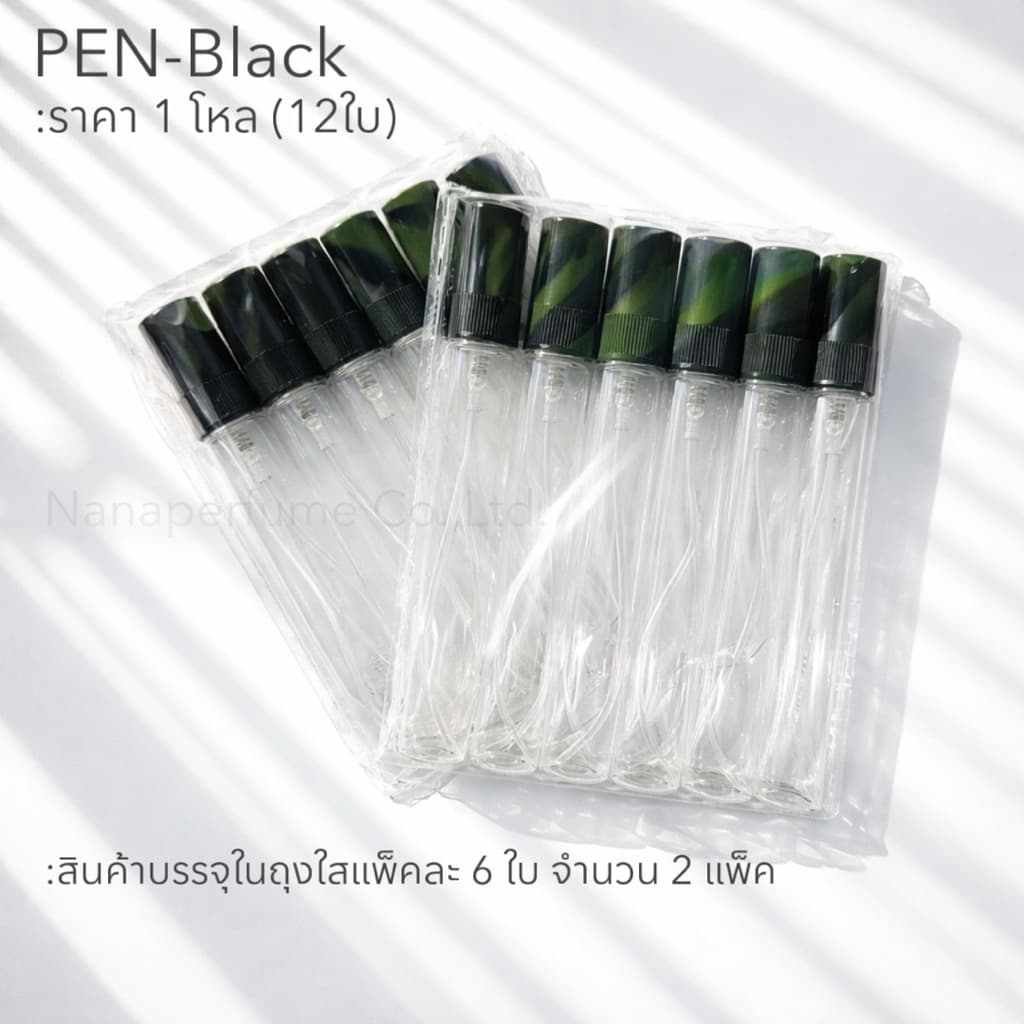 ขวดเสปร์ยปากกาใสฝาสีขนาด 10 ML ราคาต่อโหล รูปที่ 6
