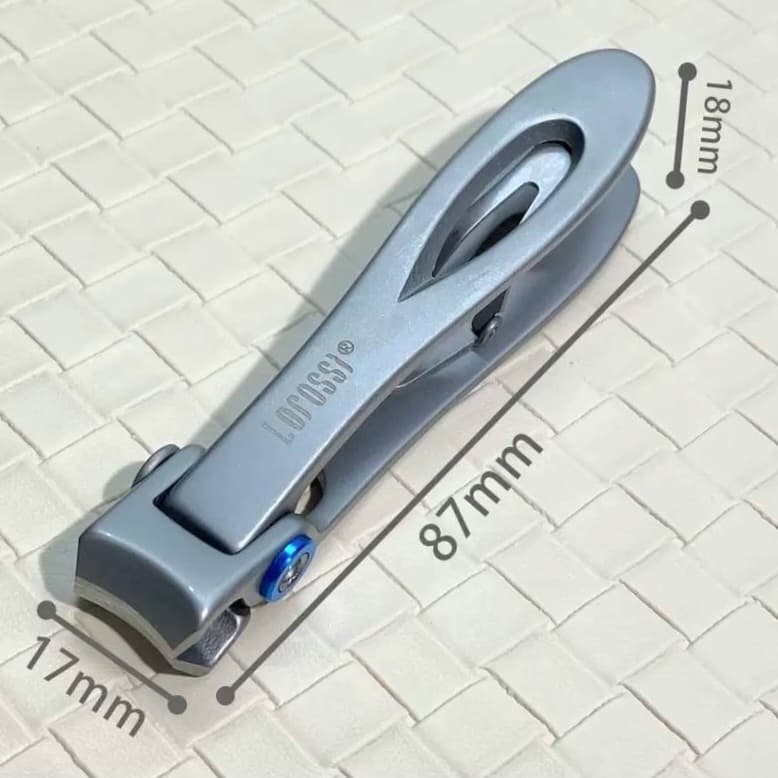 กรรไกรตัดเล็บ Lorossi Nail Clipper curve คมกริบตัดง่าย ตัดเล็บมือ,เล็บเท้า ด้ามจับวัสดุแข็งแรง รูปที่ 4