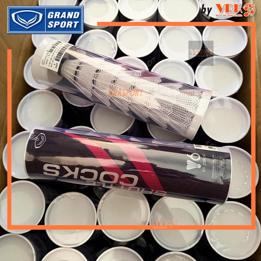 GRAND SPORT ลูกขนไก่พลาสติก แกรนด์สปอร์ต บรรจุ 6 ลูก รหัส 372971 / 972982 รูปที่ 6