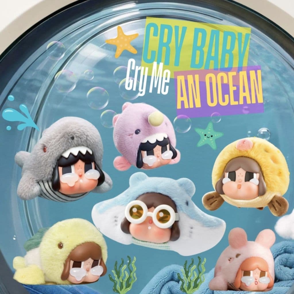 ส่งด่วนในไทยพวงกุญแจCry BabyCry me an Ocean รูปที่ 1