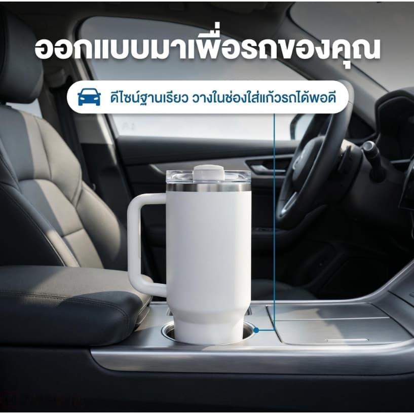 โปรโมชั่นลดแรง จับจองด่ว𝓢TANLEY30/40ozแก้ว FLOWSTATE™CUP 1.18Lแก้วพกพา แก้วเก็บความเย็น จัดส่งที่รวดเร็ว รูปที่ 6