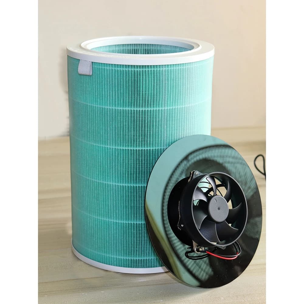 HEPA Air Filter Purifier ไส้กรอง เครื่องฟอกอากาศ รุ่น เครื่องฟอกอากาศทำเองง่ายๆ สามารถใช้องค์ประกอบตัวกรอง Mi 1 2 3 2S รูปที่ 1