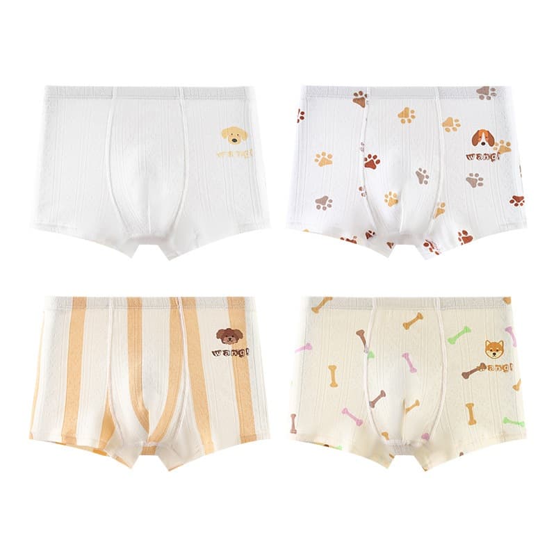 BOXER กางเกงในเด็กผู้ชาย แพ็ค 4 ตัว มีไซส์ S-4XL สินค้าส่งจาก กทม. ตัดรอบทุกวัน บ่ายโมงค่ะ รูปที่ 6