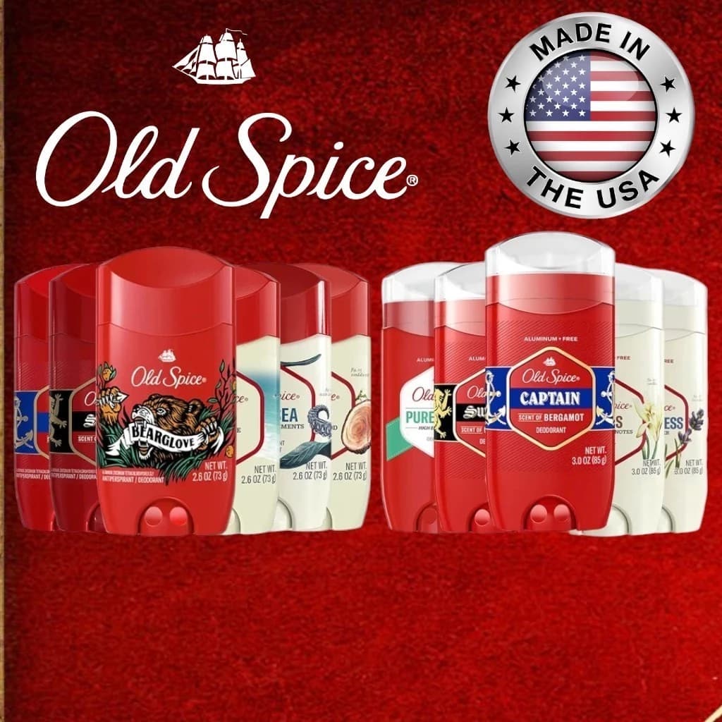 ราคาส่งOld Spice Deodorant โรลออน roll on ระงับกลิ่นกาย สูตร Antiperspirant สำหรับคนเหงื่อเยอะ ขนาด 50g/73g/85g รูปที่ 2