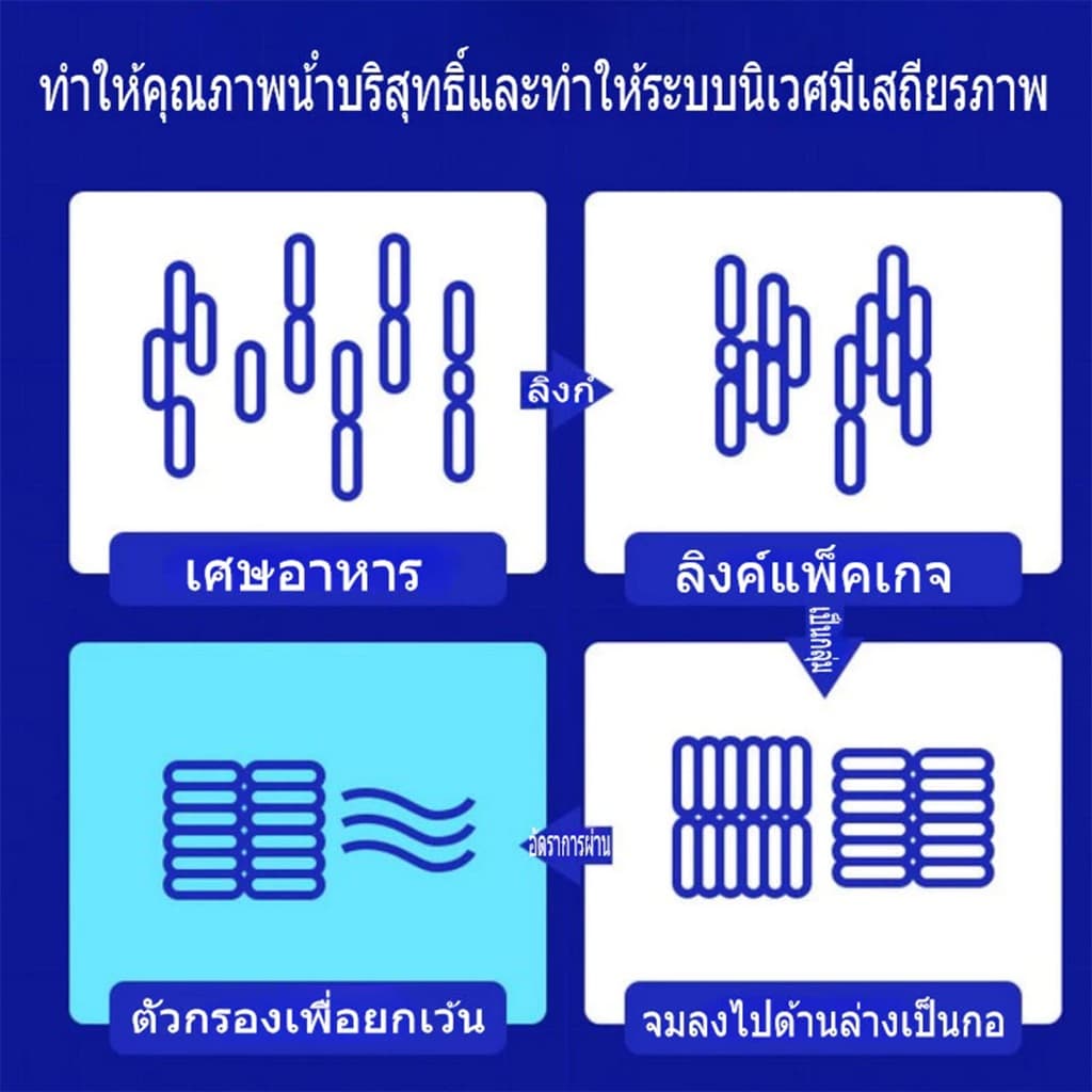 จุลินทรีย์ปรับสภาพน้ำใส ละลายอุจจาระ ดับกลิ่นเหม็น น้ำยาปรับสภาพน้ำบ่อปลา ปรับปรุงคุณภาพน้ำ ปลอดภัย รูปที่ 6