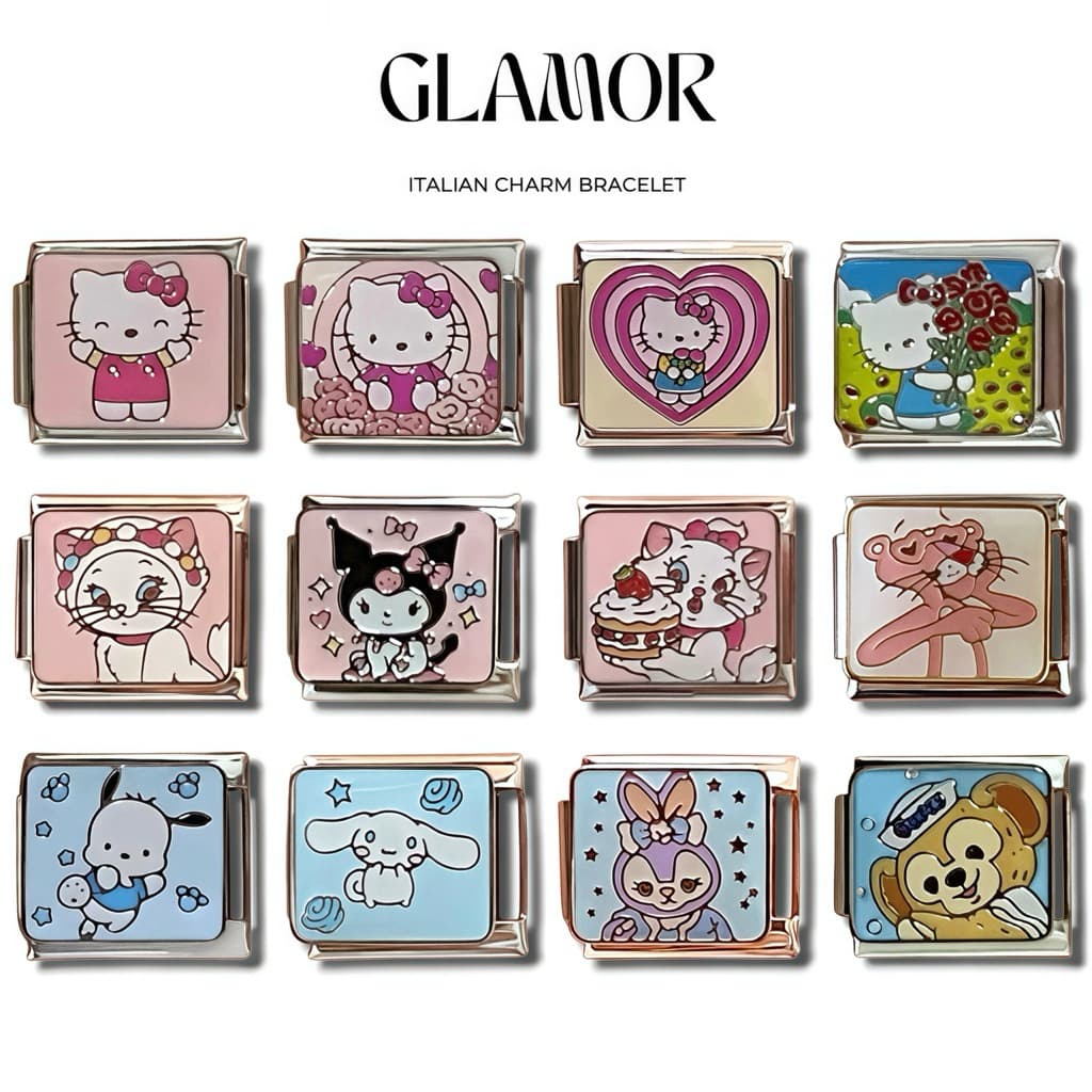 ชาร์ม กำไล อิตาเลี่ยนชาร์ม Italian Charm Bracelet รูปที่ 1