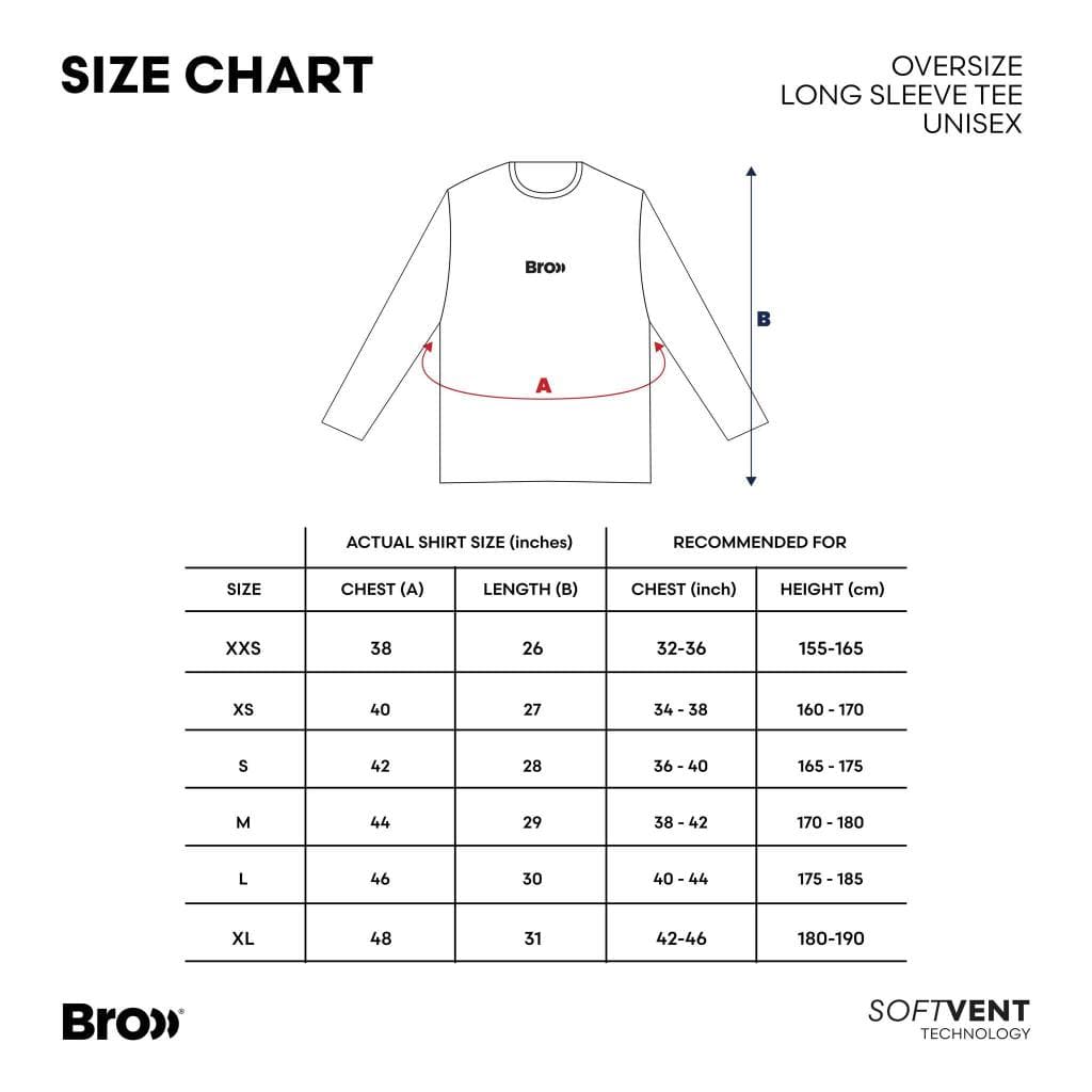 BROOO OVERSIZE LONG SLEEVE RUNNING SHIRT เสื้อวิ่งแขนยาวโอเวอร์ไซส์ เนื้อผ้านุ่ม น้ำหนักเบา และระบายอากาศได้ดีเยี่ยม รูปที่ 2