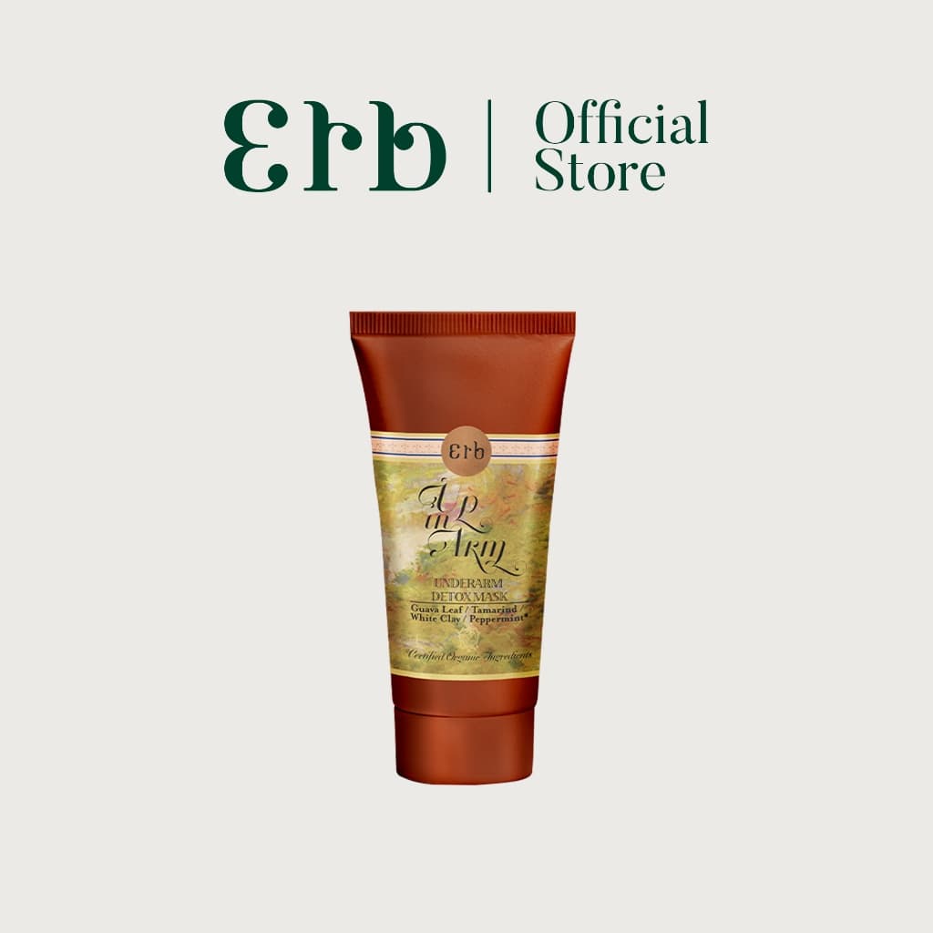 Erb Up In Arms Underarm Detox Mask 30ml.  โคลนพอกทำความสะอาดผิวใต้วงแขน