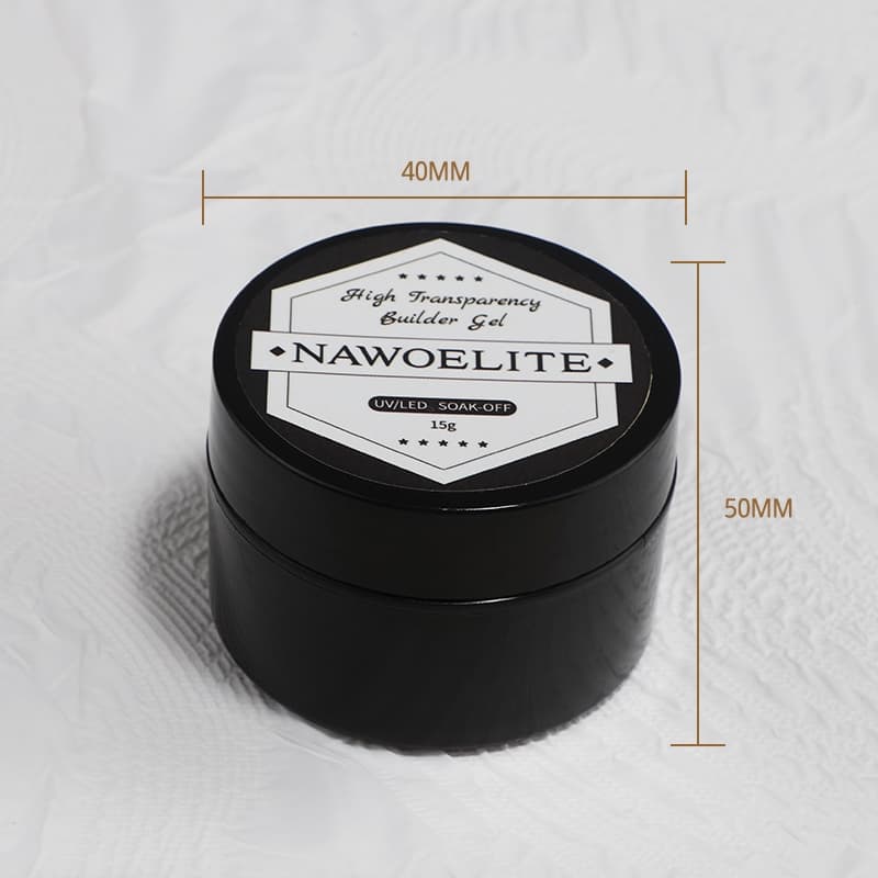 Nawoelite สีทาเล็บเจล เล็บเจล เจล เจลต่อเล็บ 3 in 1 เจลสร้างโครงเล็บมืออาชีพ ใสวาวเหมือนเรซิ่น แข็งแรงไม่ย้วย รูปที่ 4