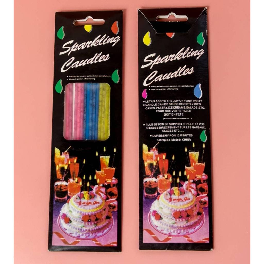 เทียนวันเกิดแบบมีประกายไฟ เทียนsparklingแบบขายปลีก รูปที่ 3