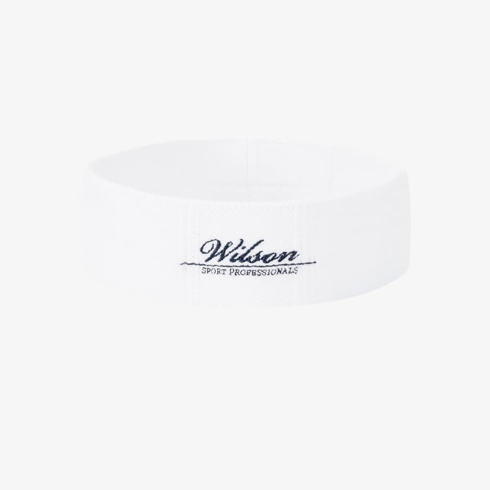 Wilson Unisex Terry Logo Jacquard Headband WA00022W001001 Official Store รูปที่ 1
