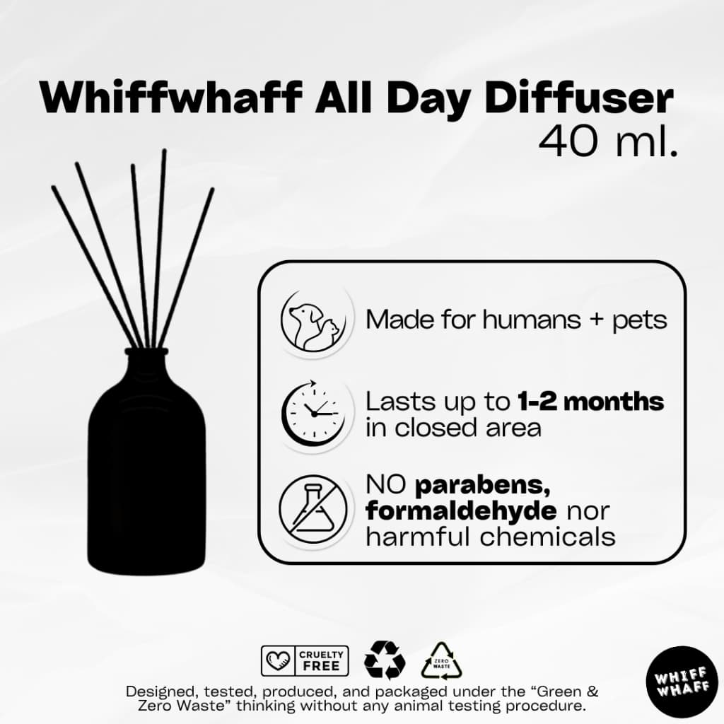 สเปรย์หอมกลิ่นดับเบิ้ลช็อกโกแลตครัวซองต์ Double Chocolate Croissant Whiffwhaffวิปวัป Roomspray Diffuser รูปที่ 5
