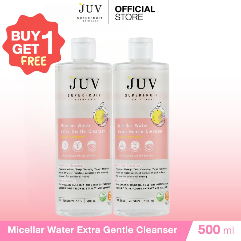 JUV Micellar Water Extra Gentle Cleanser 500 ml รูปที่ 2