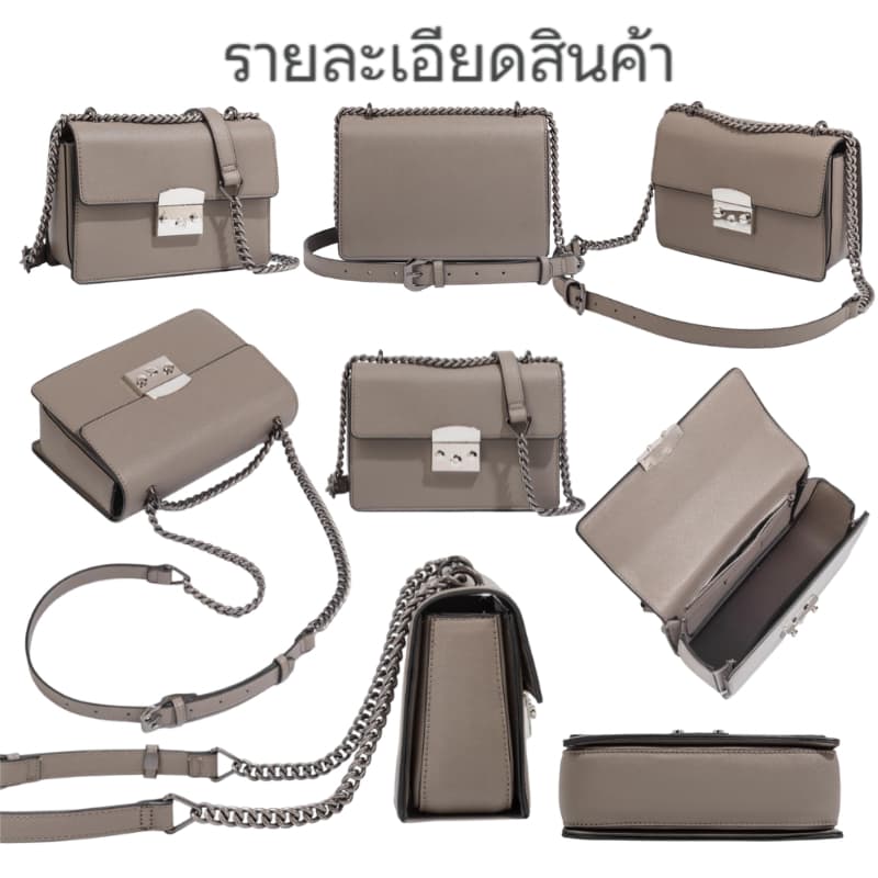 พร้อมจัดส่งKULIMULA Luna M ไซต์ใหญ่ กระเป๋าสะพายสายโซ่ pu crossbody bag กระเป๋า แฟชั่น กระเป๋าสะพายไหล รูปที่ 3