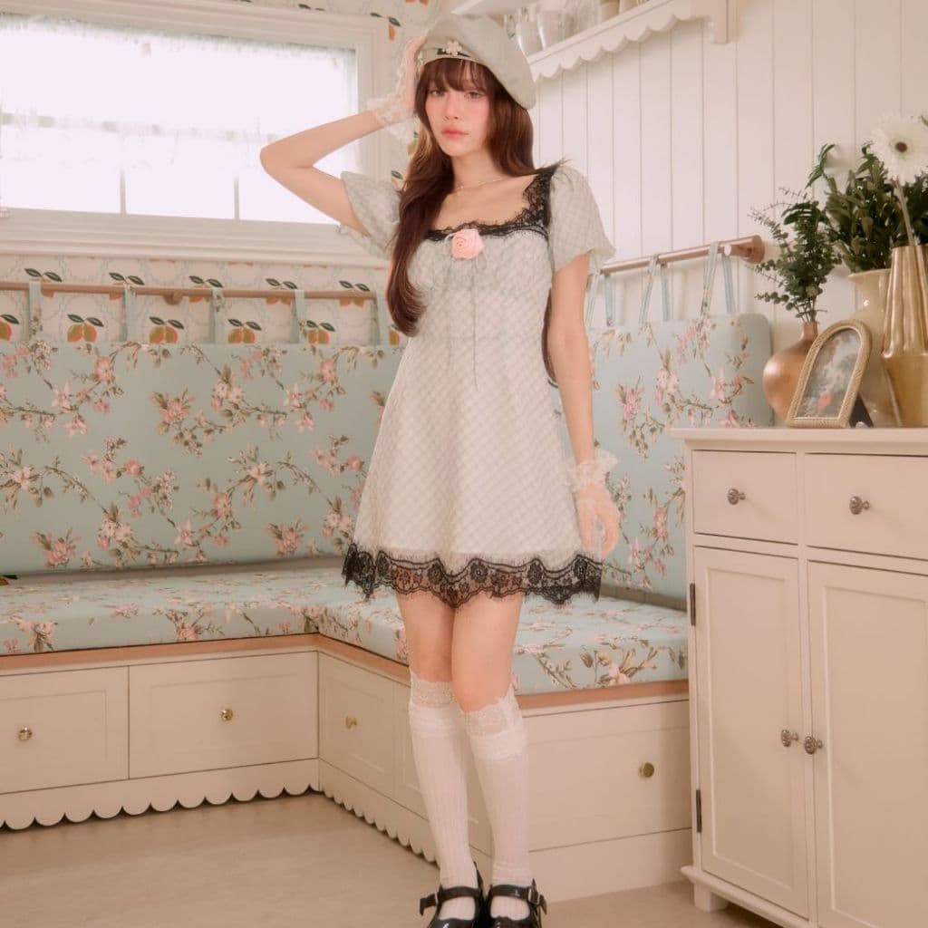 เดรสสั้น Dolly Mini Dress | PJKK.STUDLO รูปที่ 5