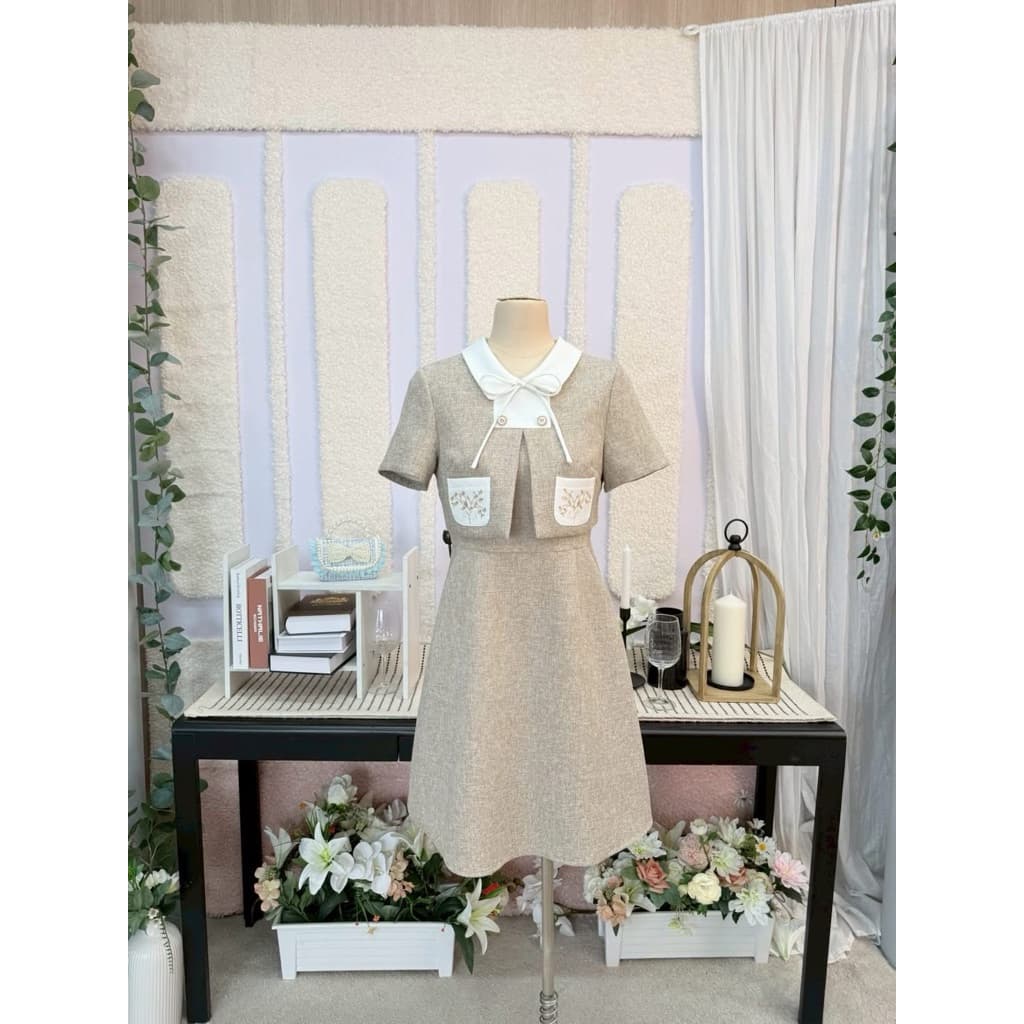 DW497 Maison Fleur Dress เมซอง-เฟลอ รูปที่ 6