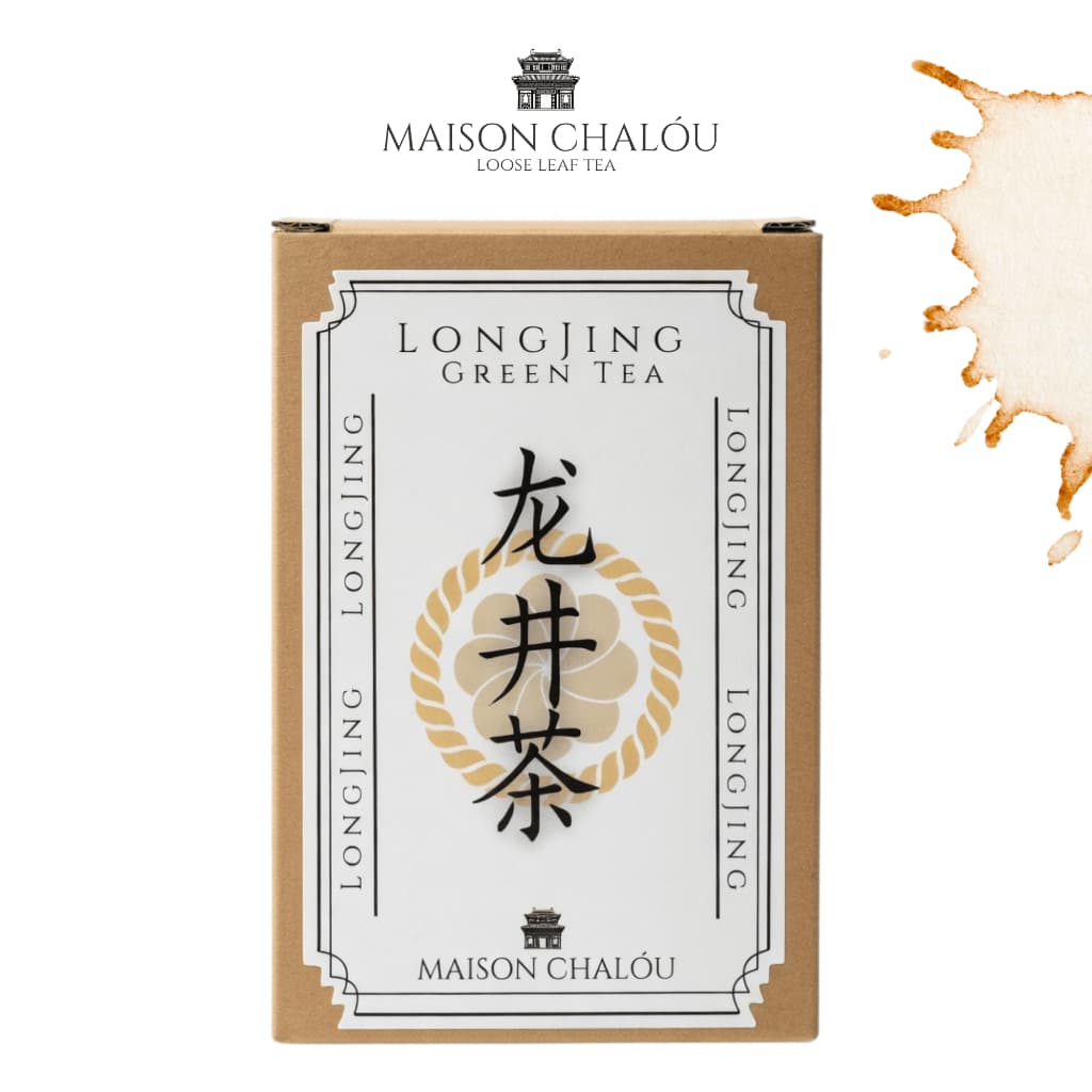 ชาเขียว หลงจิ่ง Premium Longjing Green Tea ชาจีนพรีเมียม ชงร้อน-เย็นได้ 10 bag/ถุง รูปที่ 2