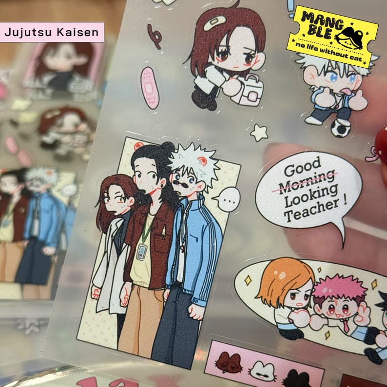 NEW! JJK : Good looking teacher / Sticker and Keyring รูปที่ 4