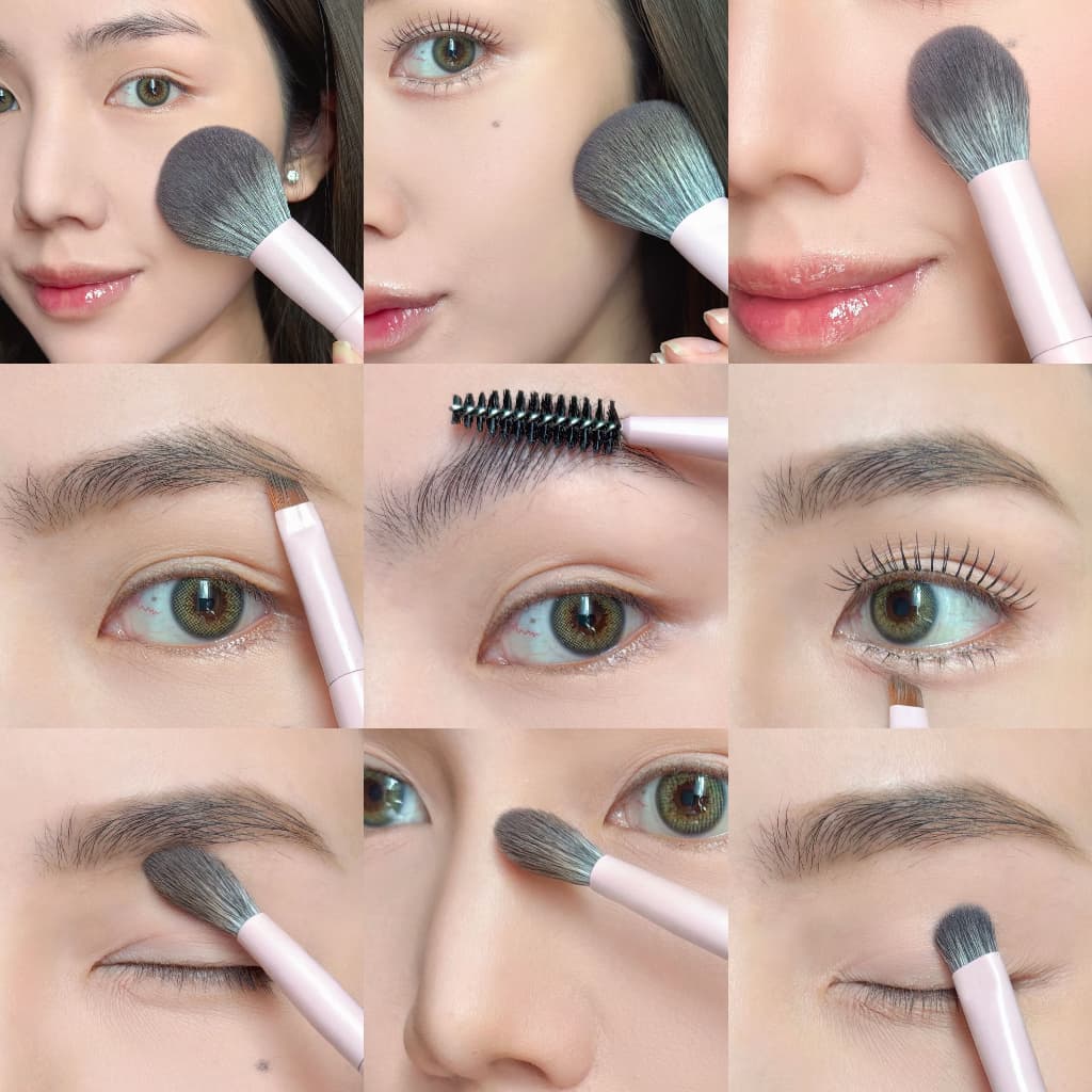 ARCHITA-MINI BRUSH SET เซ็ตแปรงแต่งหน้าขนาดพกพา รูปที่ 6
