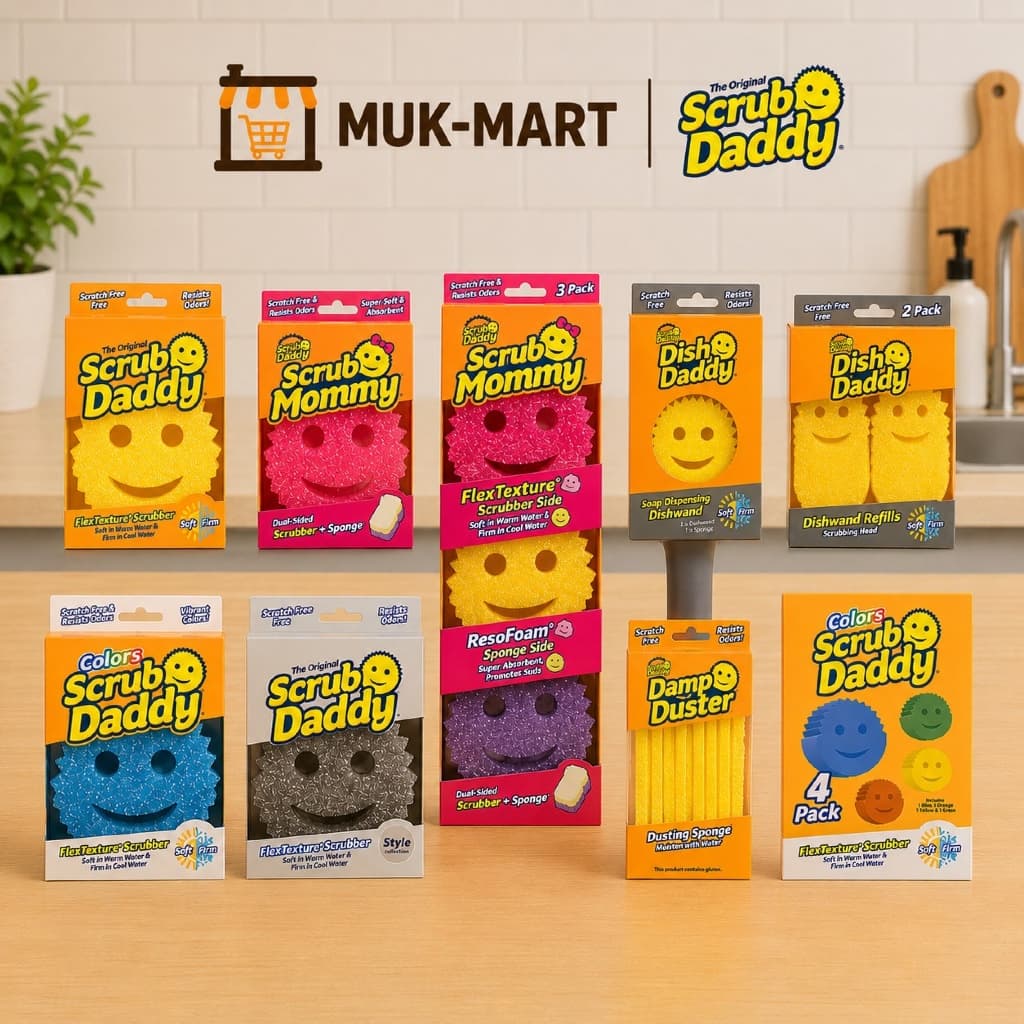 Scrub Daddy | Scrub Mommy | Dish Daddy | Damp Duster รูปที่ 1