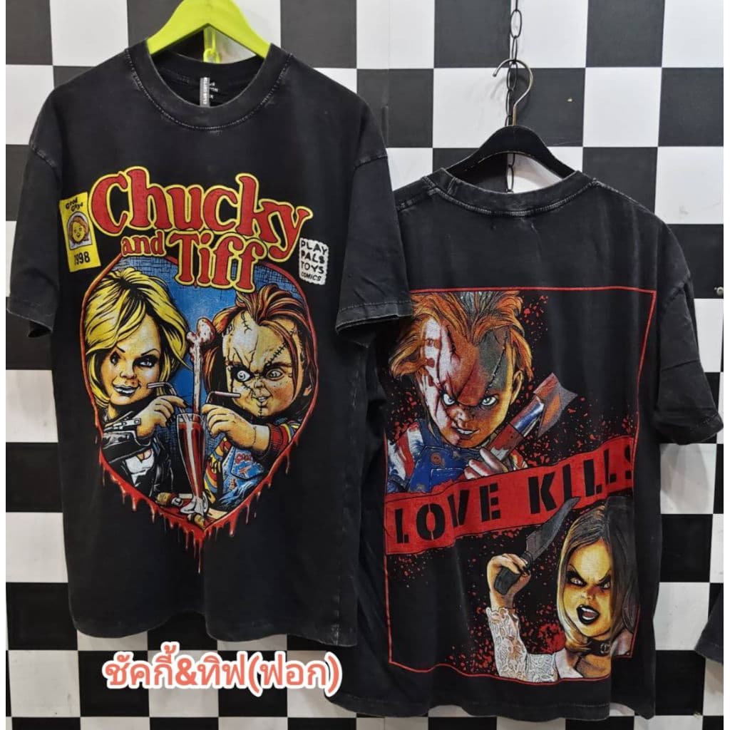 #Thamika Shop ตะกร้า 2 ลายใหม่ล่าสุด #เสื้อยืด Oversize ป้ายต่างๆร้าน Club cotton Bkk. รูปที่ 2