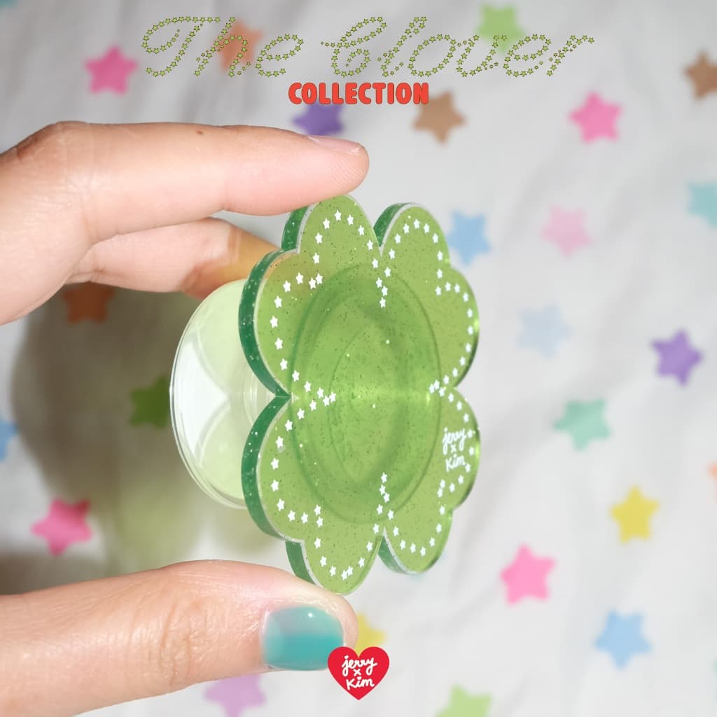 The Clover Collection Glitter Griptok ฐานกาว Jerryxkimdotstick รูปที่ 5
