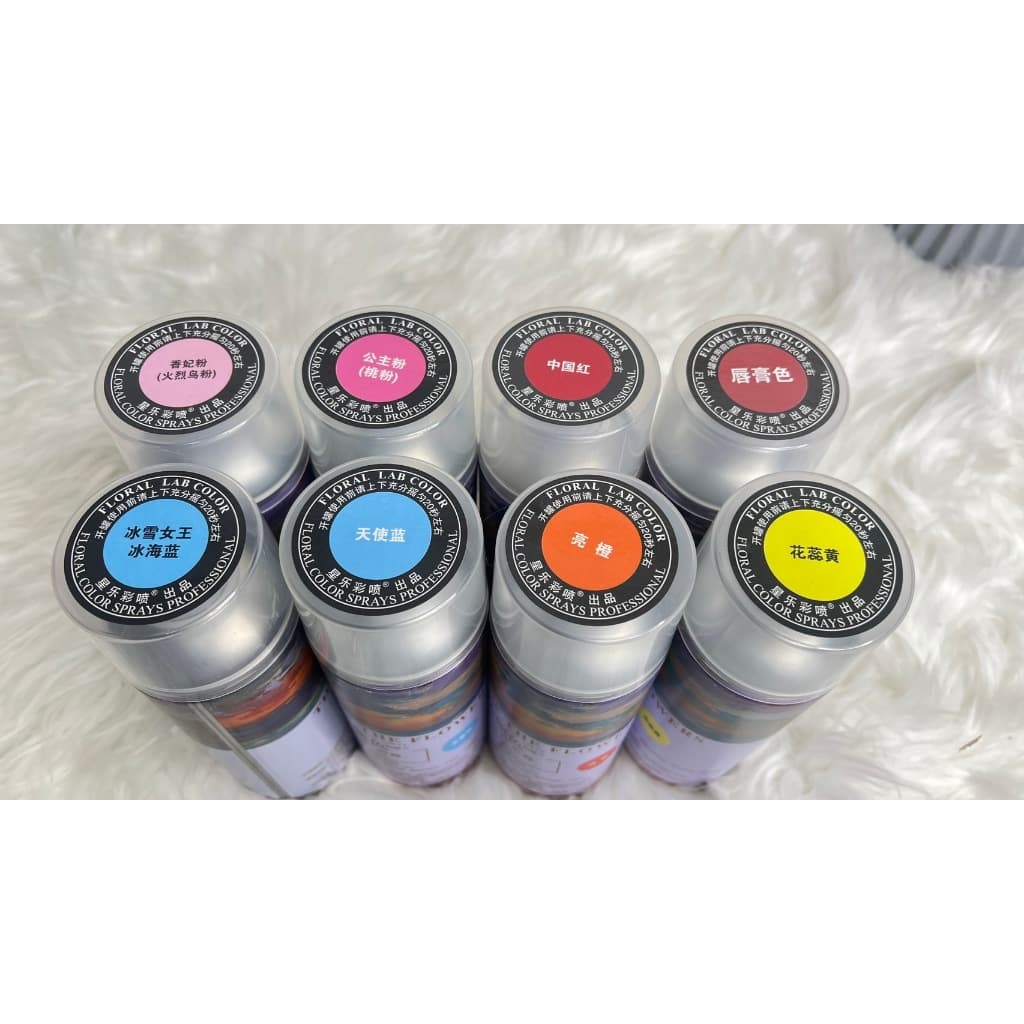 สีสเปรย์พ่นดอกไม้สดสำหรับเปลี่ยนสีดอกไม้ ขนาด450 ml. จากไทย รูปที่ 2