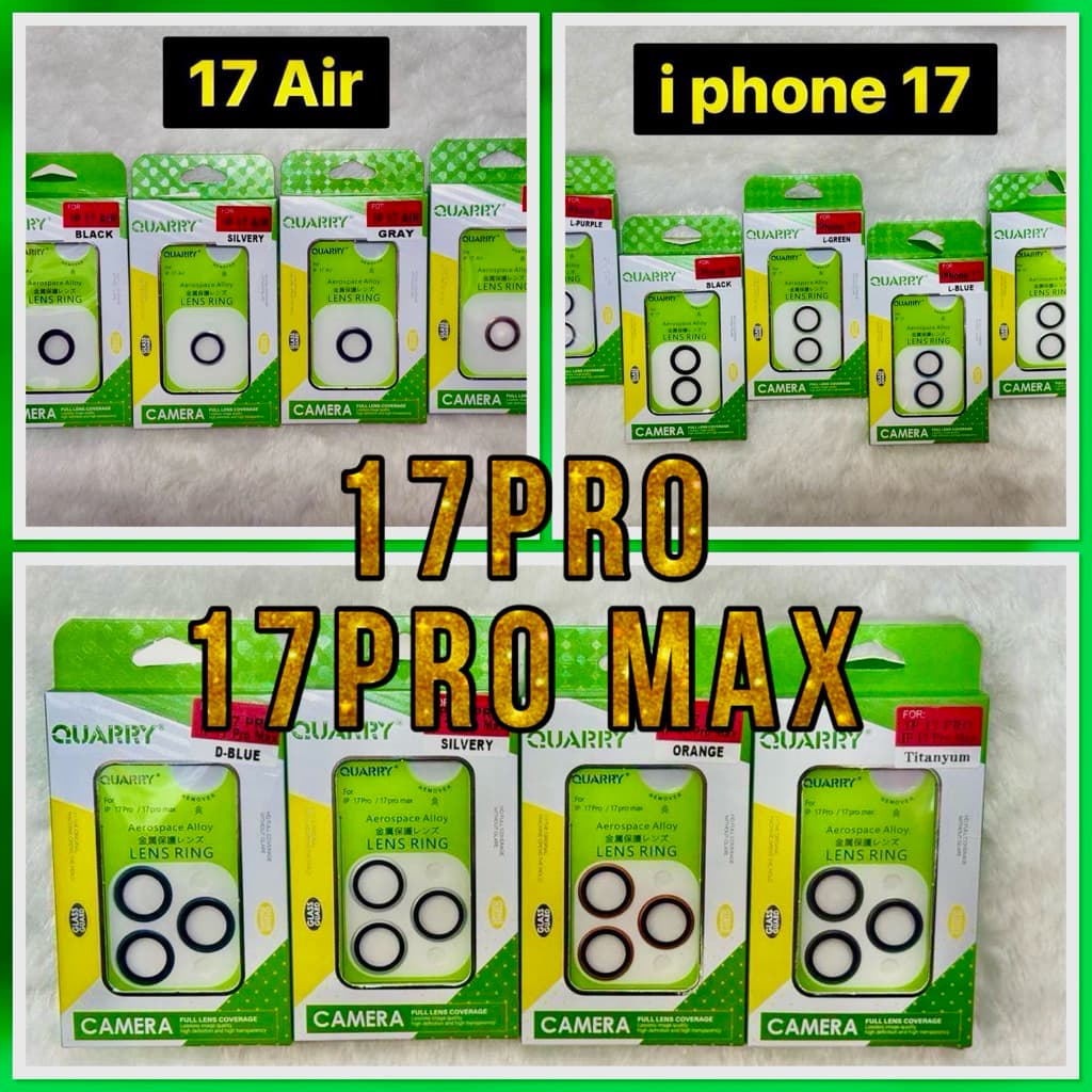 ฟิล์มกระจก ป้องกันเลนส์กล้อง สำหรับ iPhone 17/17Air/17Pro/17 PM/16/16+/16pro/16pro Max ถึง 11/11pro maxพร้อมบล็อกติด รูปที่ 2
