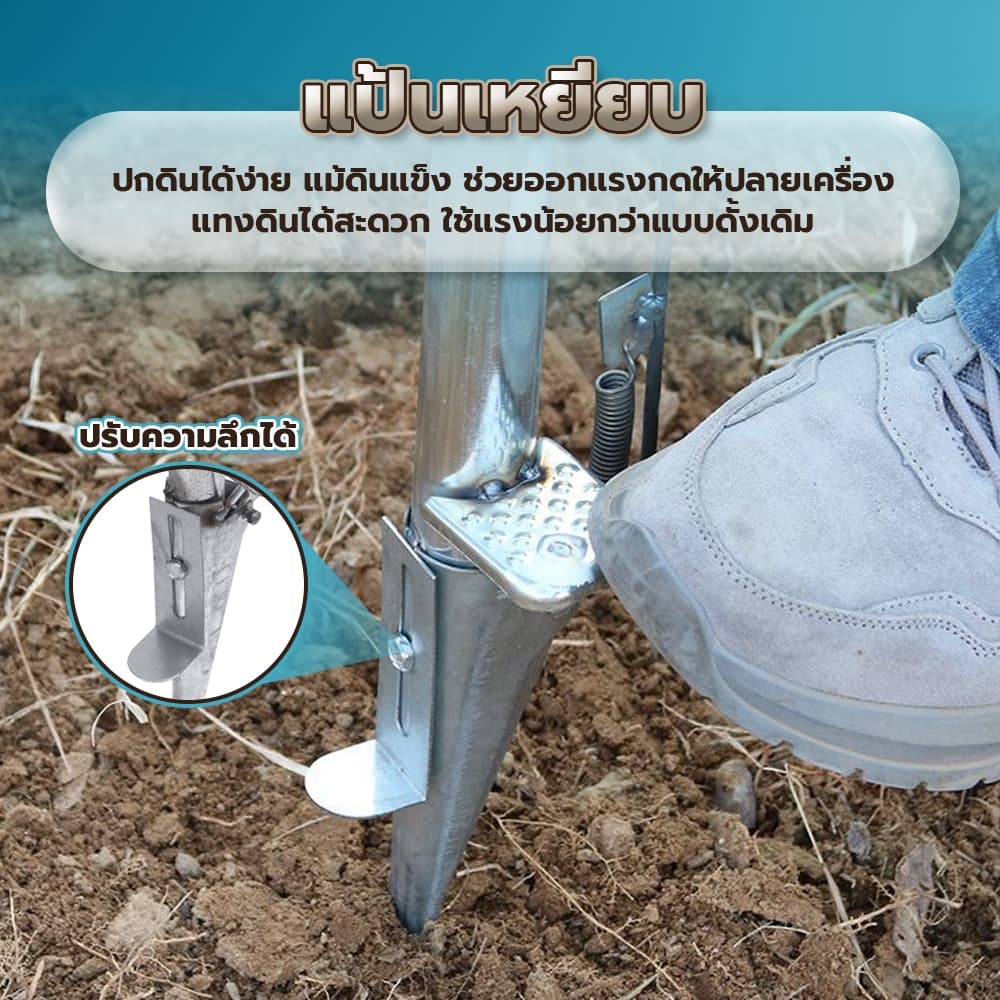 ERORO เครื่องหยอดเมล็ดพันธุ์ ปลูกข้าวโพด ถั่วต่างๆ เมล็ดอื่นๆ รูปที่ 7