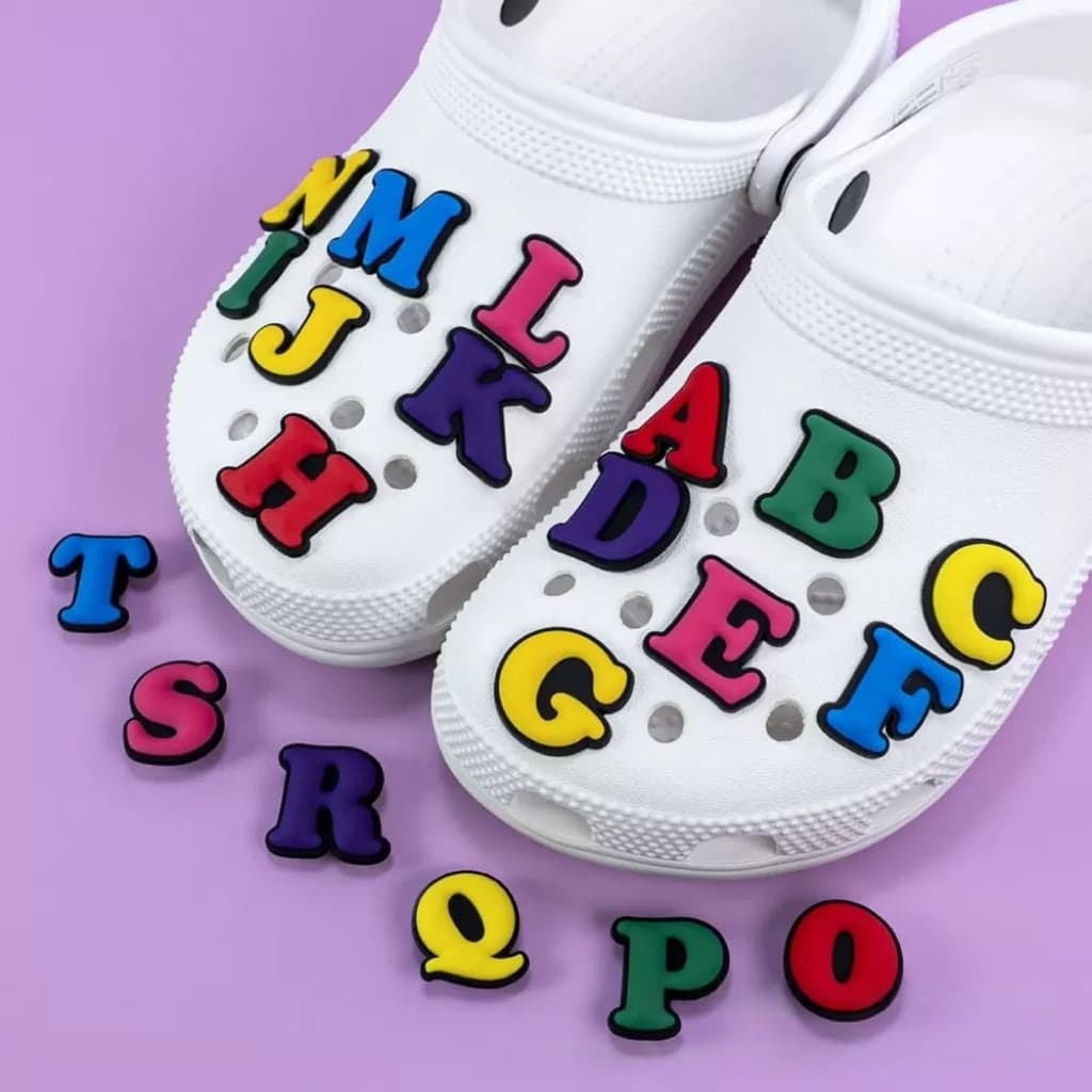 ตัวติดรองเท้ามีรูตัวอักษรA-Z สินค้าส่งจากไทย รูปที่ 3