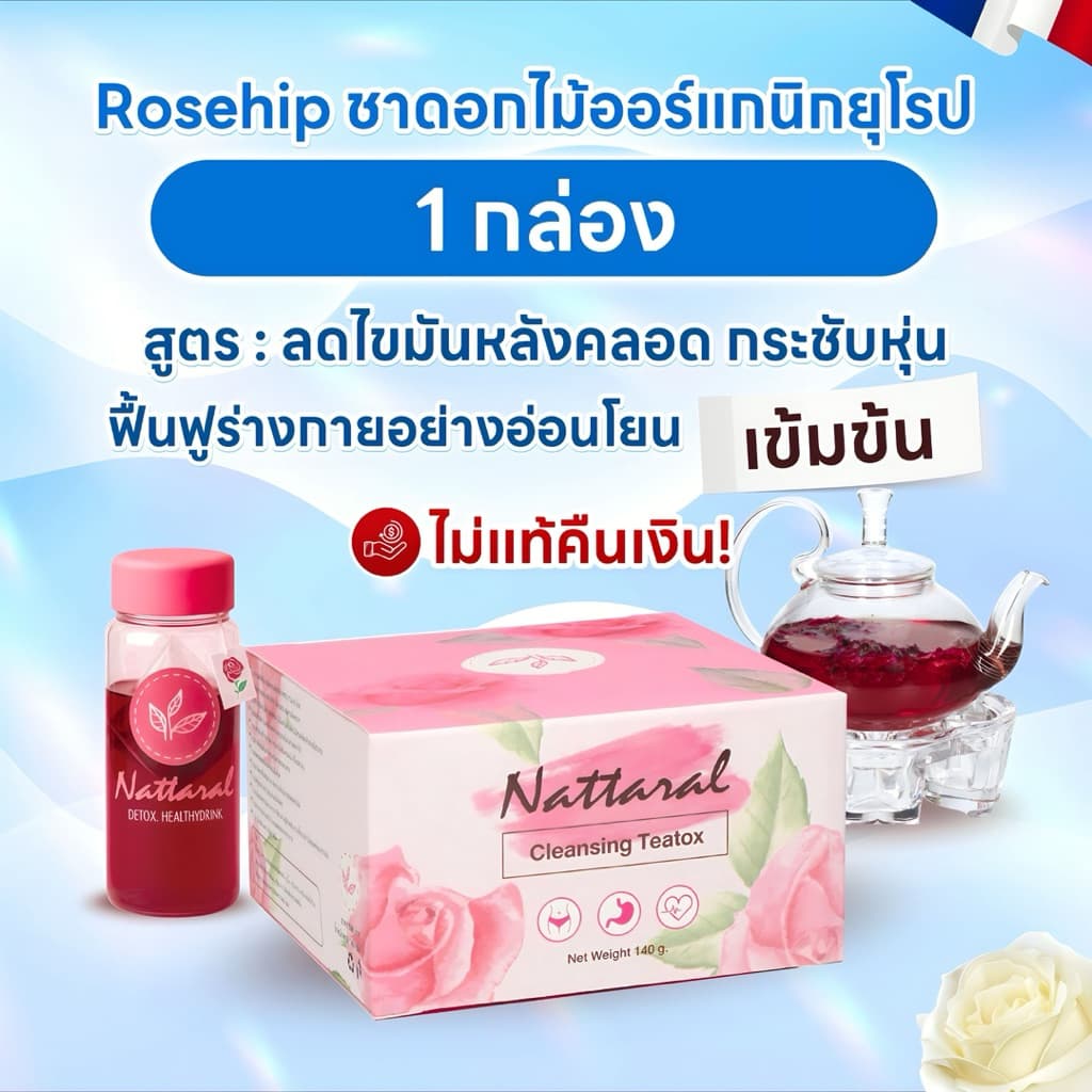 1กล่อง "พุงยุบกระชับหุ่น ไร้ผลข้างเคียง“ ลดไขมันหลังคลอดสูตรอ่อนโยน ไม่แท้คืนเงิน ชาออร์แกนิกยุโรป มีอย. รูปที่ 2