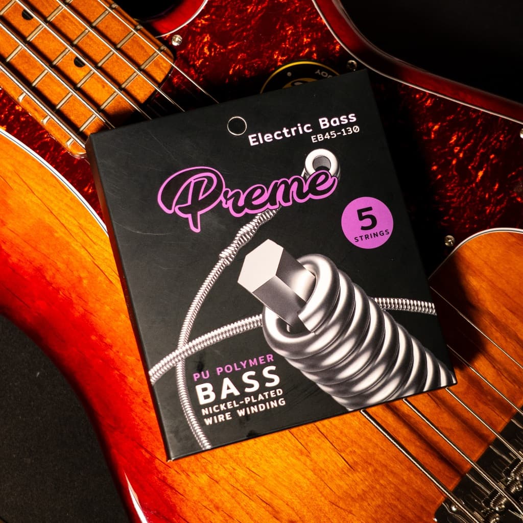 Preme EB45-105 / EB45-130 สายชุดเบส เคลือบกันสนิม 4 สาย / 5 สาย สายเบส Electric Bass รูปที่ 7