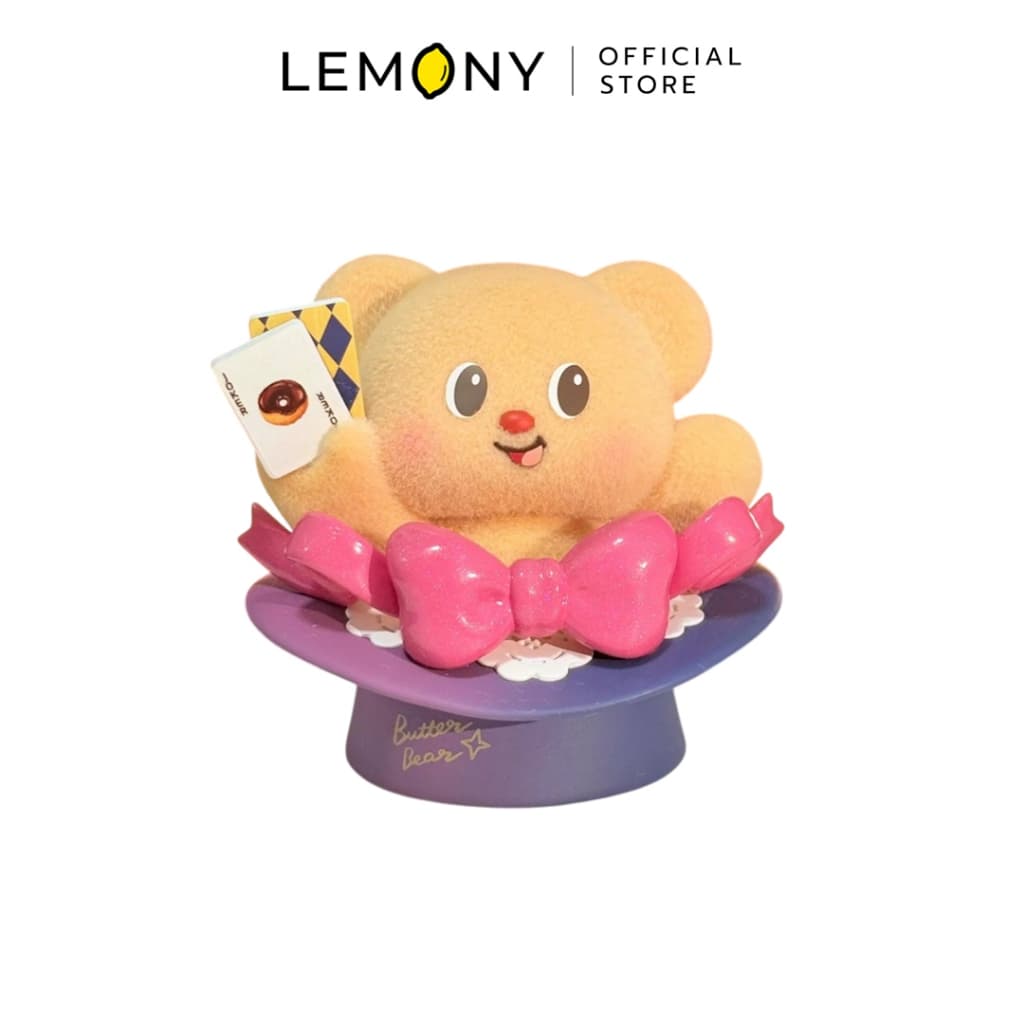 LEMONY กล่องจุ่มหมีเนย Butterbear ซีรีส์ Adorable Influencer รูปที่ 4