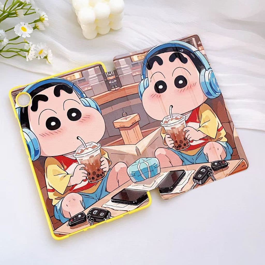 เคสฝาพับ เคส Samsung Galaxy Tab A9 A9+ A9PLUS a11+ a11plus S9 S9FE s10 s10fe s10lite มีช่องใส่ปากกา กันกระแทก รูปที่ 6