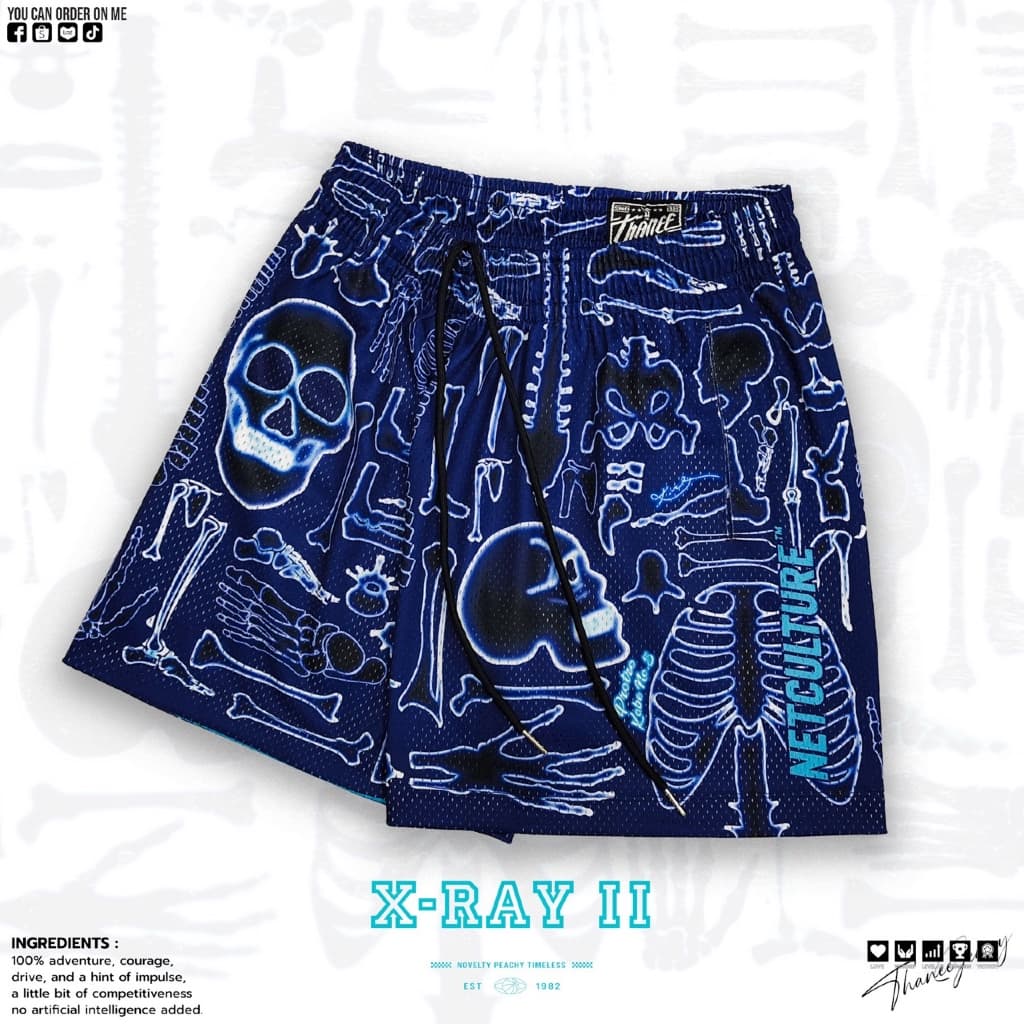กางเกงกีฬา กางเกงบาสขาสั้น XRAY COLLECTION รูปที่ 2