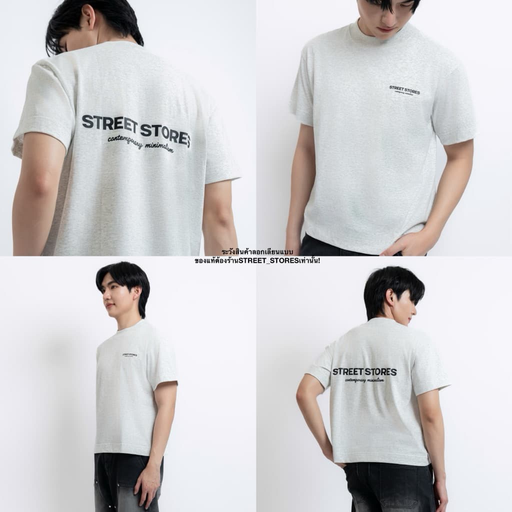 เสื้อยืดBoxy ครอป คอฟิต รูปที่ 2