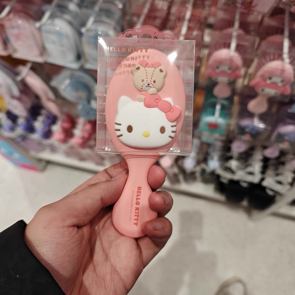 / แปรงผม หวีผม Sanrio x Miniso ลิขสิทธิ์แท้ My Melody Kuromi Cinnamon Roll รูปที่ 2