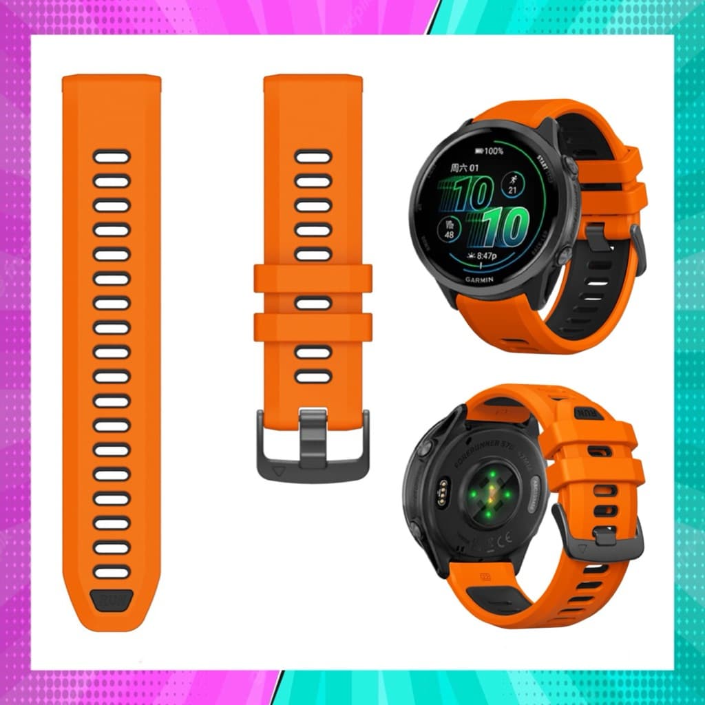 สาย Garmin Quick Fit 22 mm. ใช้สําหรับ Garmin รุ่น Forerunner 970/965/955/940/935 จัดส่งภายใน 24 hr. รูปที่ 5