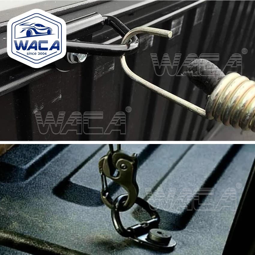 WACA ตะขอแขวน สามเหลี่ยม ยึดเกี่ยวกับรถยนต์ ตะขอเชือกสามเหลี่ยม รถบ้าน แหวนผูกลงจุดยึดรถพ่วงรถบรรทุก ตะขอD-Ring รูปที่ 3