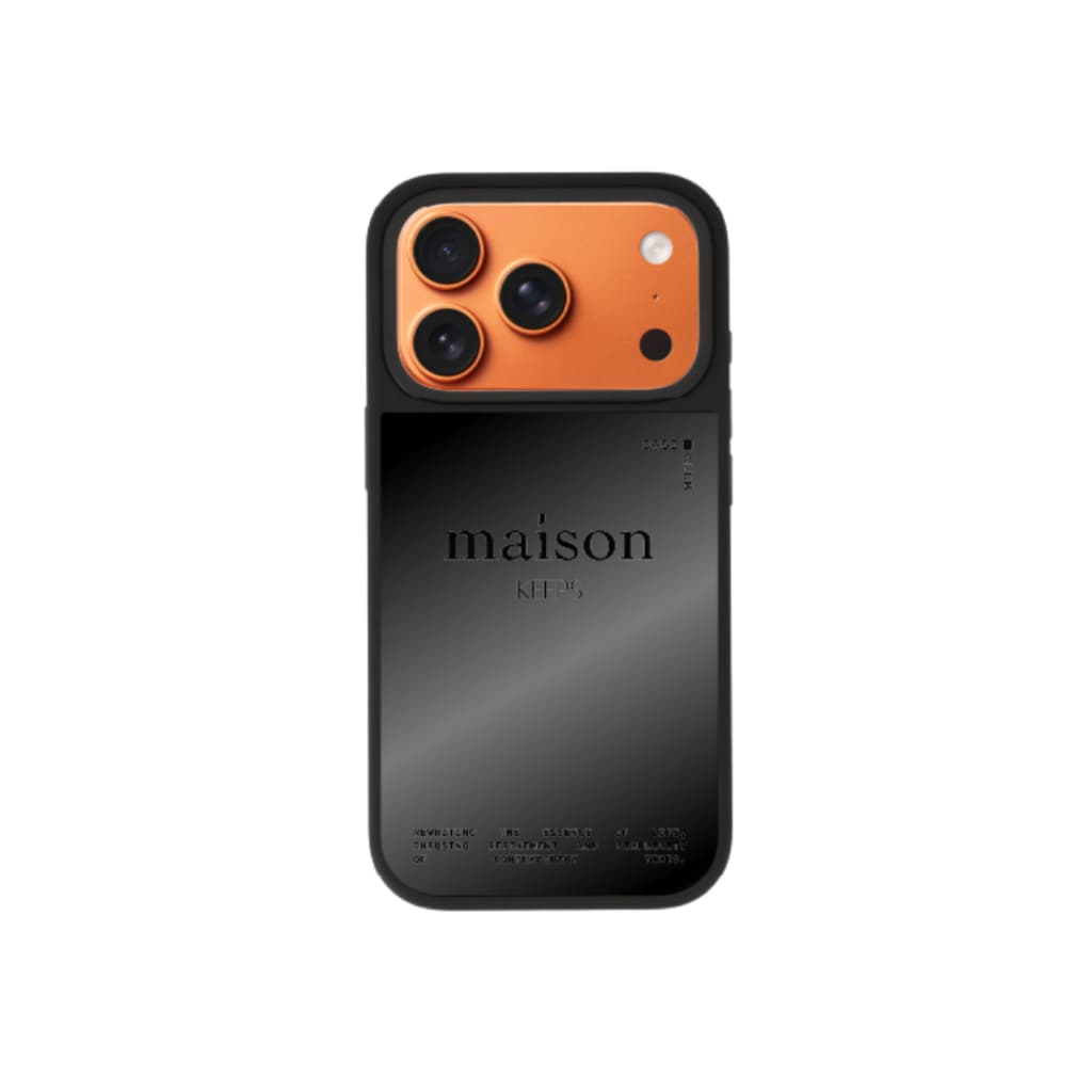CaseClub เคสไอโฟน เคสกระจก ลาย maison KEEPS The Fundamental maison KEEPS The Fundamental สำหรับ i17 Pro Max/i17 Pro รูปที่ 6