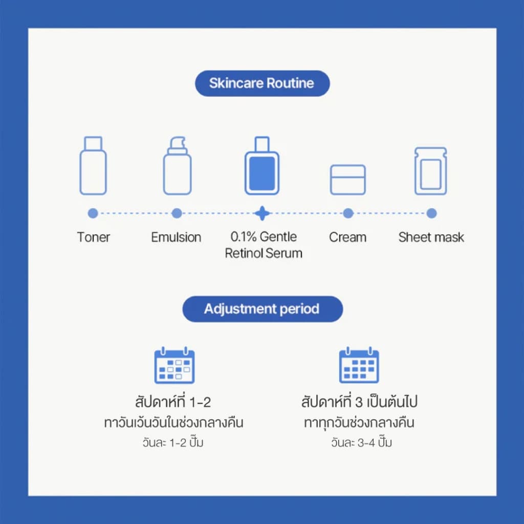 DR.ALTHEA 0.1% GENTLE RETINOL SERUM 30ML ดร.อัลเทีย 0.1% เรตินอลเซรั่มแบบอ่อนโยน รูปที่ 9