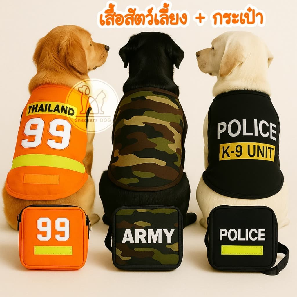 เสื้อผ้าของสัตว์เลี้ยง เสื้อวินมอเตอร์ไซด์สุนัข/แมว/กระต่าย/ลิง/ รูปที่ 2