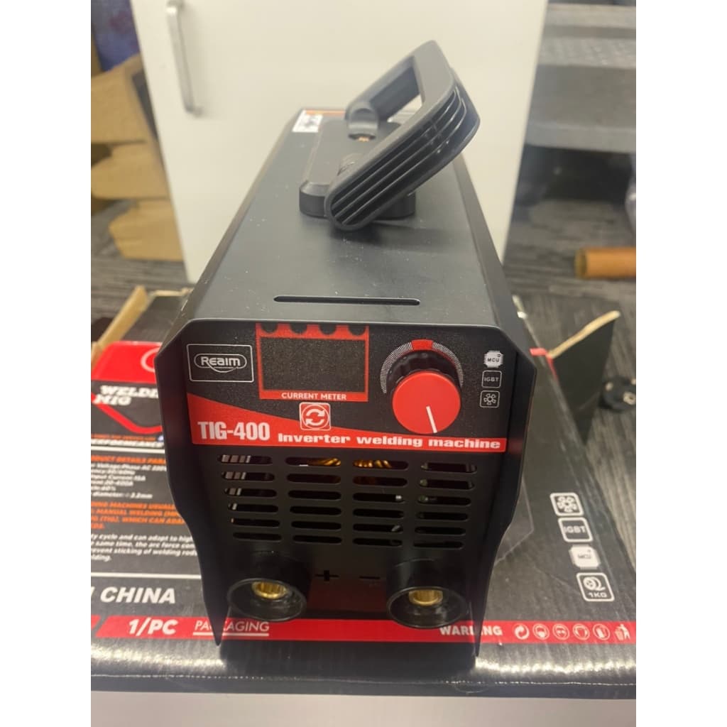 REAIM ตู้เชื่อมอาร์กอน TIG ตู้เชื่อมไฟฟ้า 2 ระบบ รุ่น TIG/MMA-400 มีหน้าจอแสดงกระแสไฟ ตู้อาร์กอน รูปที่ 4