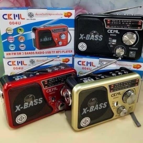 CKLวิทยุรุ่น004U รองรับUSB/Micro USB/FM-AM ขนาดพกพาสะดวก ชารจ์เก็บไฟในตัวได้ ใช้งานง่าย รูปที่ 6