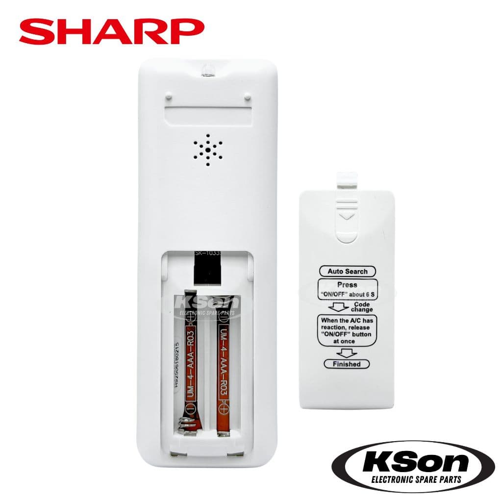 รีโมทแอร์ ชาร์ป ใช้กับแอร์ชาร์ปได้ทุกรุ่น อะไหล่แอร์ Universal SHARP Air Conditioner Remote Control รุ่น ET-SP2 รูปที่ 6