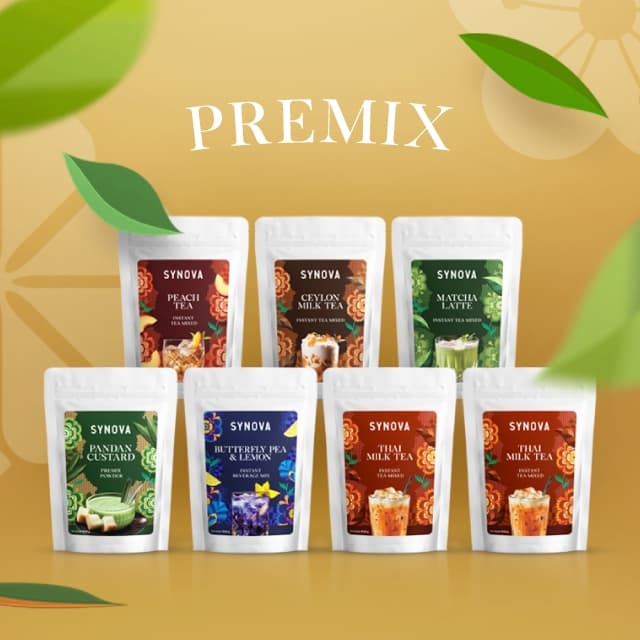 ผงเครื่องดื่มสำเร็จรูป SYNOVA : ผงเฟรปเป้พรีมิกซ์ Frappe Premix รูปที่ 3
