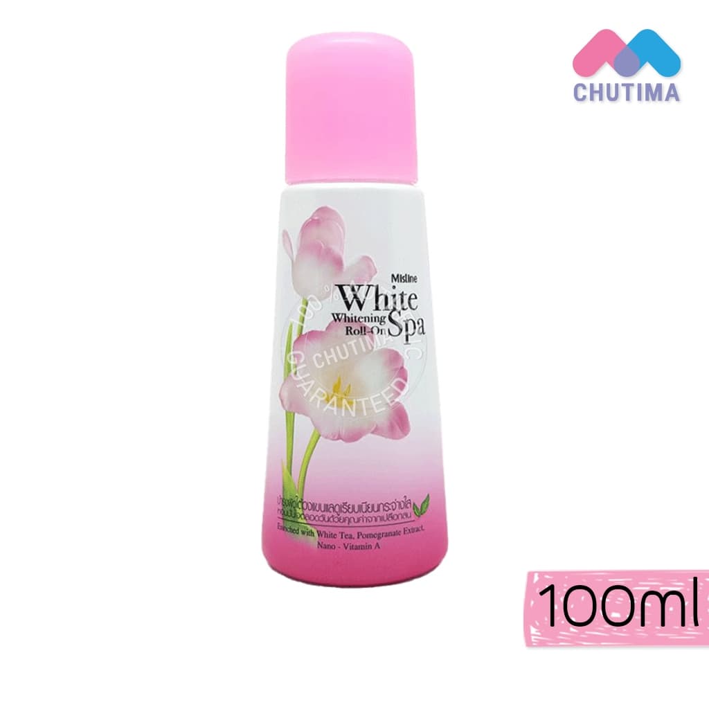 มิสทิน ไวท์เทนนิ่ง โรลออน ลูกกลิ้ง ระงับกลิ่นกาย Mistine Whitening Roll On 100 ml รูปที่ 4