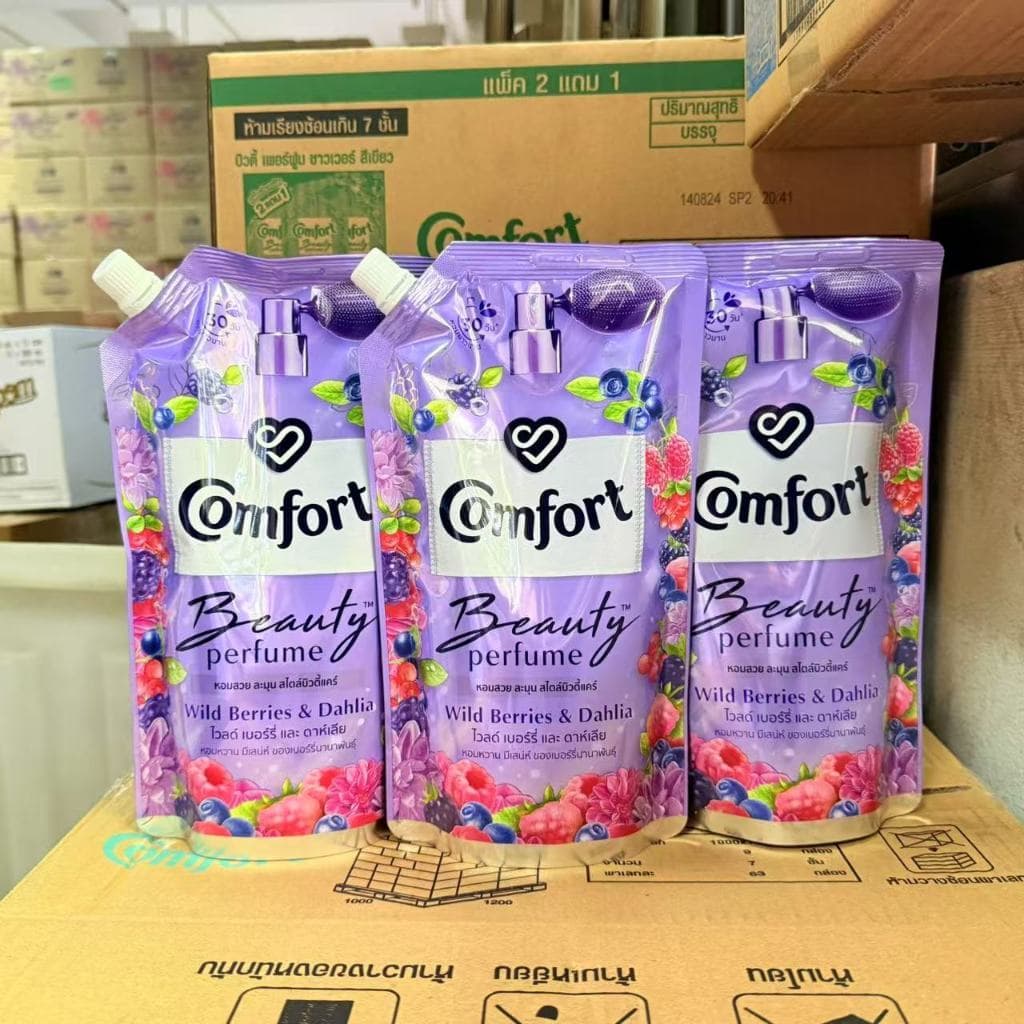 Comfort Beauty Perfume น้ำยาปรับผ้านุ่ม สูตรคอมฟอร์ท บิวตี้ ถุงเติม ขนาด 470 ml รูปที่ 4