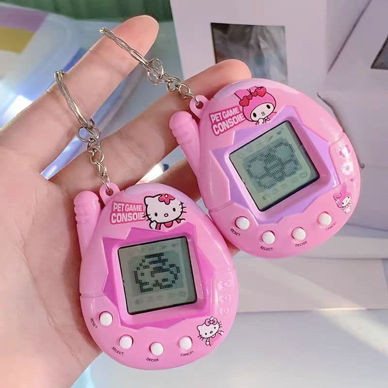 สัตว์เลี้ยงดิจิตอล Tamagotchi เครื่องสัตว์เลี้ยงอิเล็กทรอนิกส์เครื่องเล่นเกมของเล่นเด็กของขวัญปีใหม่ รูปที่ 2